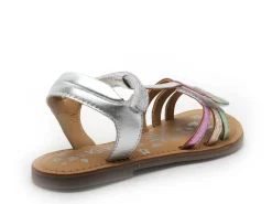 Kickers DIAMANTO Argent Sandales Fille