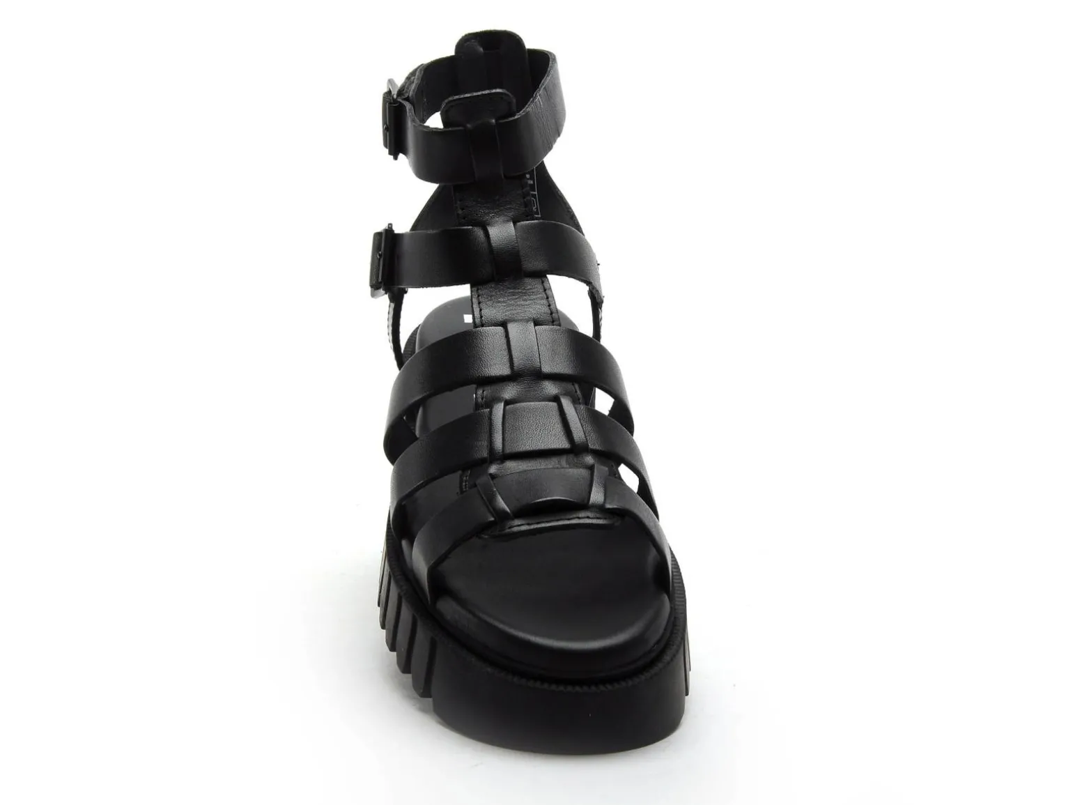Kickers KICKFABIOLA Noir Sandales à Talons Femme