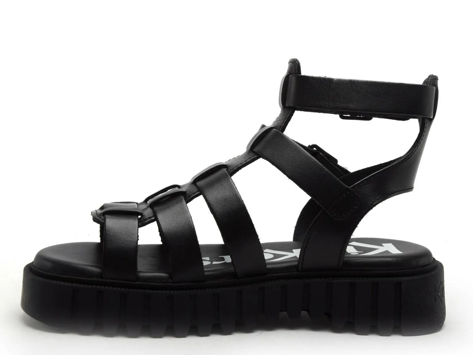 Kickers KICKFABIOLA Noir Sandales à Talons Femme
