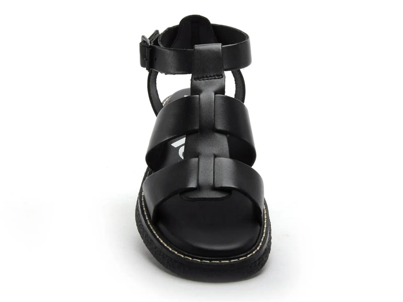 Kickers KICKLILA Noir Sandales Plates Femme