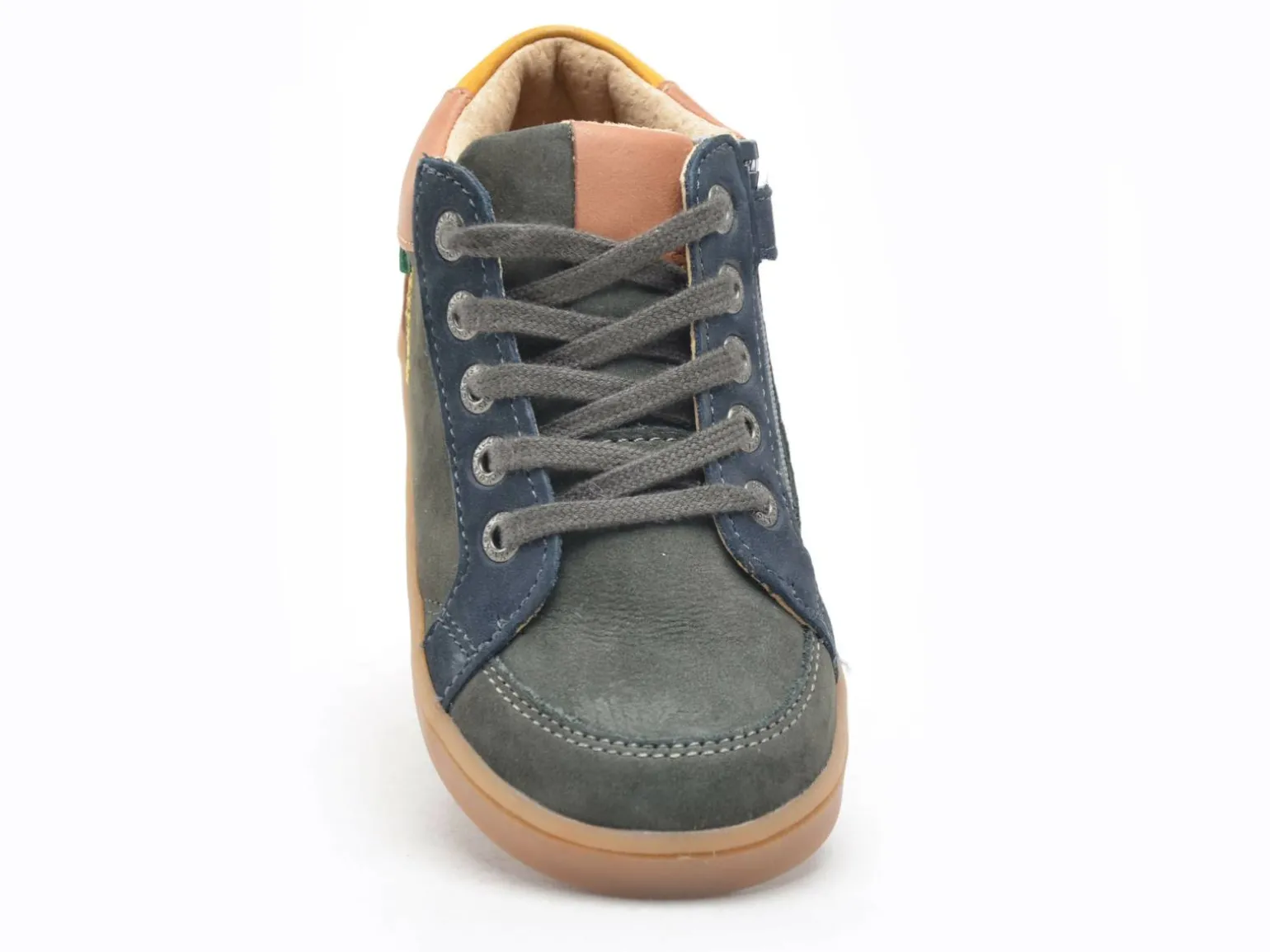 Kickers KICK WEBY Bleu Boots Garçon