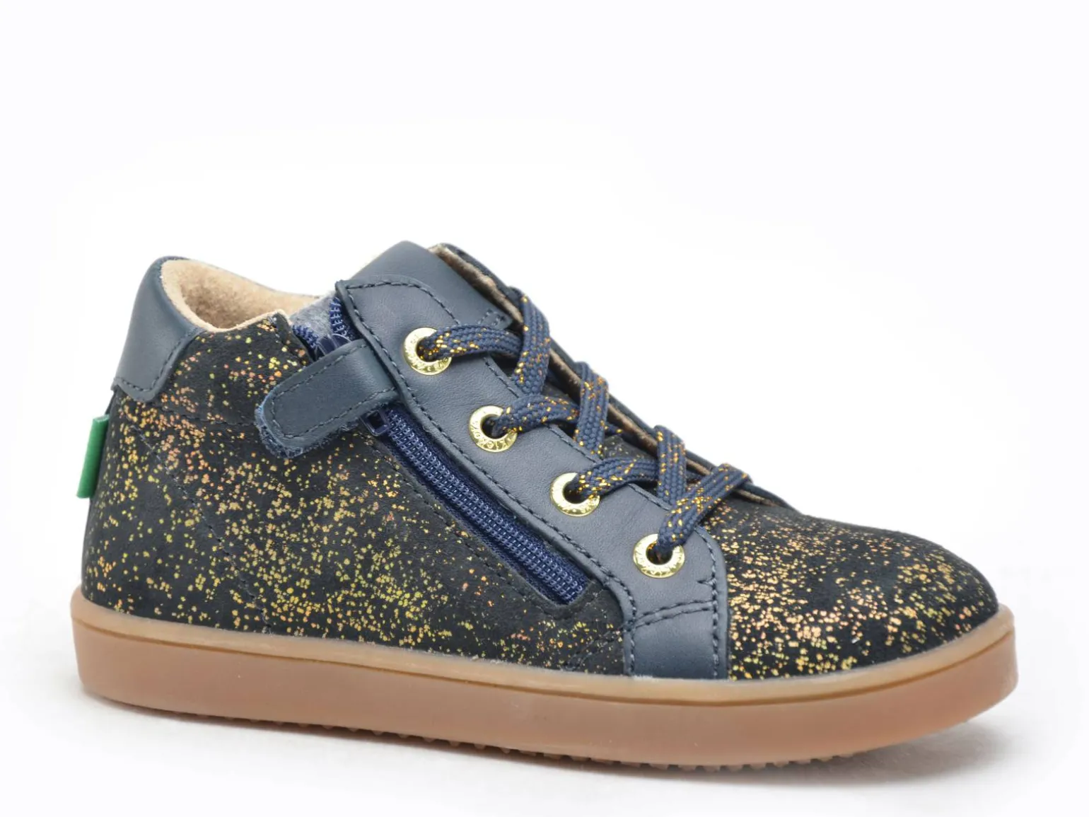 Kickers KICK WELLY Bleu Boots et Bottes Fille