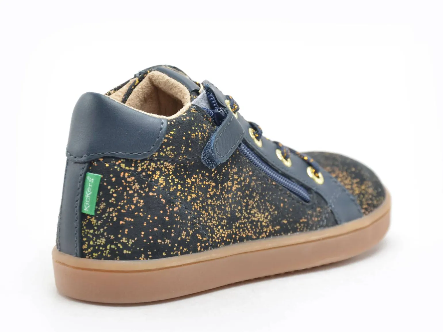 Kickers KICK WELLY Bleu Boots et Bottes Fille