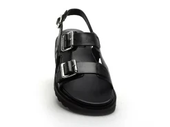 Kickers NEOSUMMER Noir Sandales Plates Femme