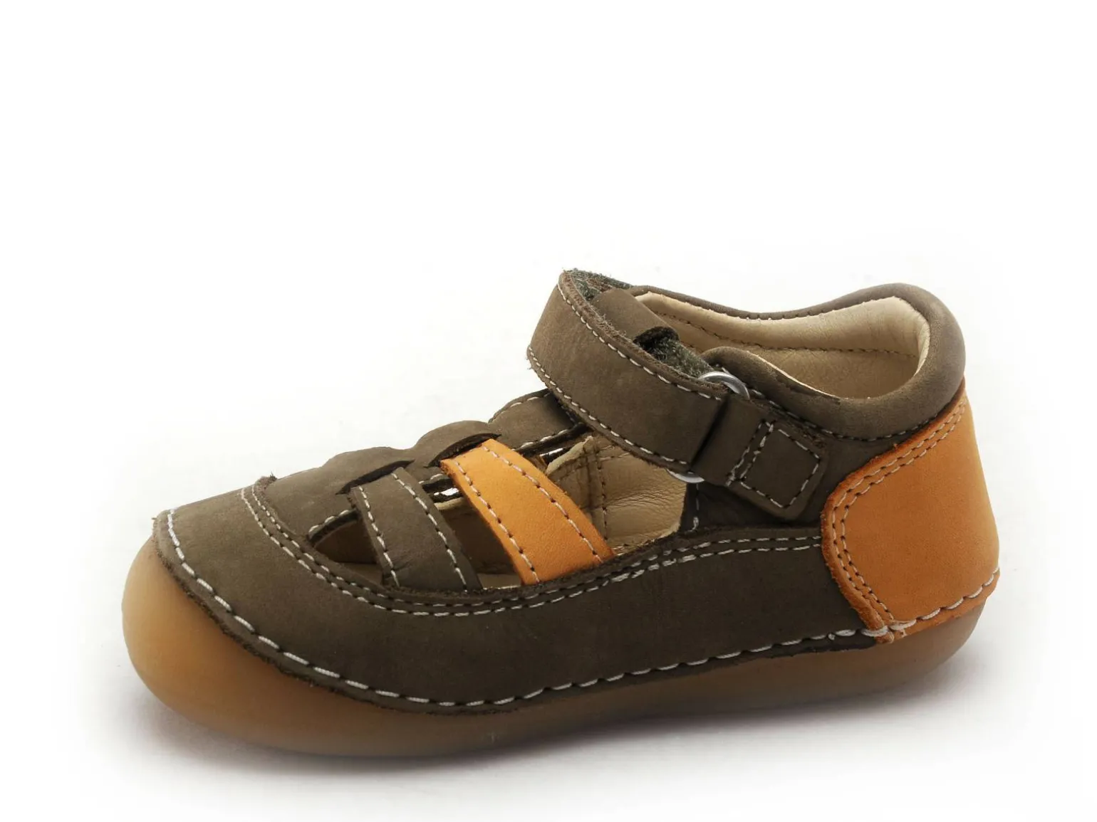 Kickers SUSHY GARCON Kaki Bébé Garçon