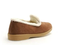 La Maison De L Espadrille Charentaises 7635 7 Marron Chaussons Femme