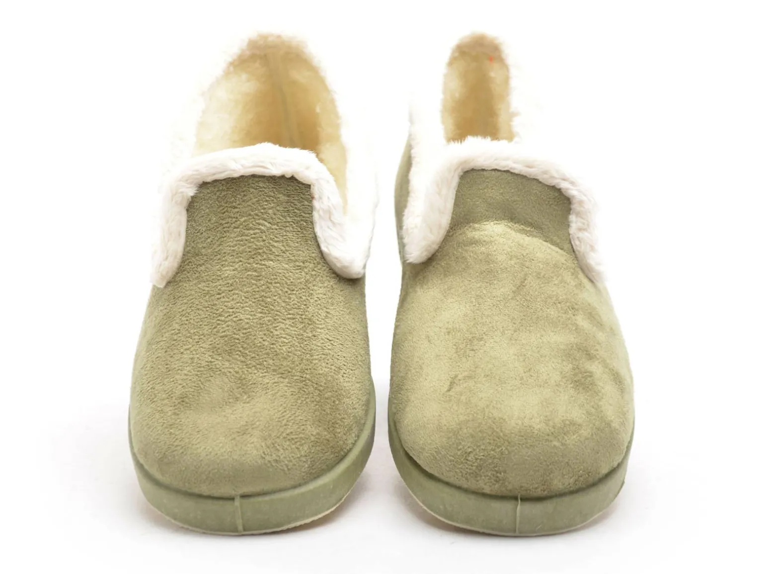 La Maison De L Espadrille Charentaises 7635 8 Kaki Chaussons Femme