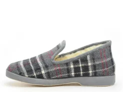 La Maison De L Espadrille Charentaises 7672 8 Gris Chaussons Homme