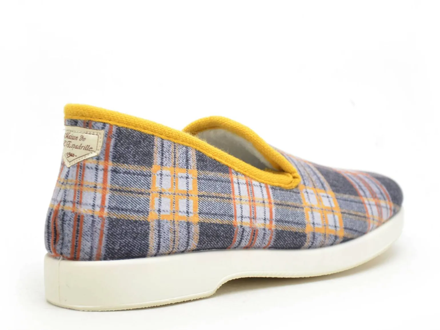 La Maison De L Espadrille Charentaises 7827 8 Multicolore Chaussons Homme