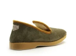 La Maison De L Espadrille Charentaises 7812 7 Kaki Chaussons Homme