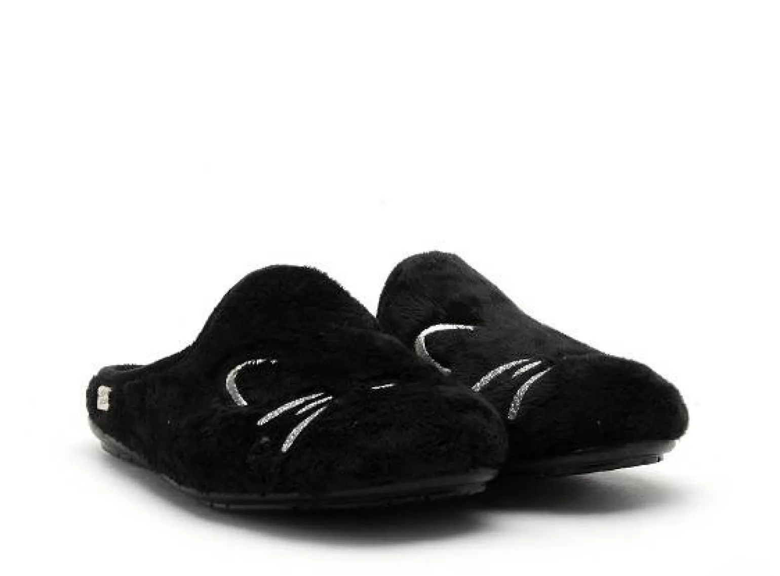 La Maison De L Espadrille Chaussons 9012 7 Noir Chaussons Femme