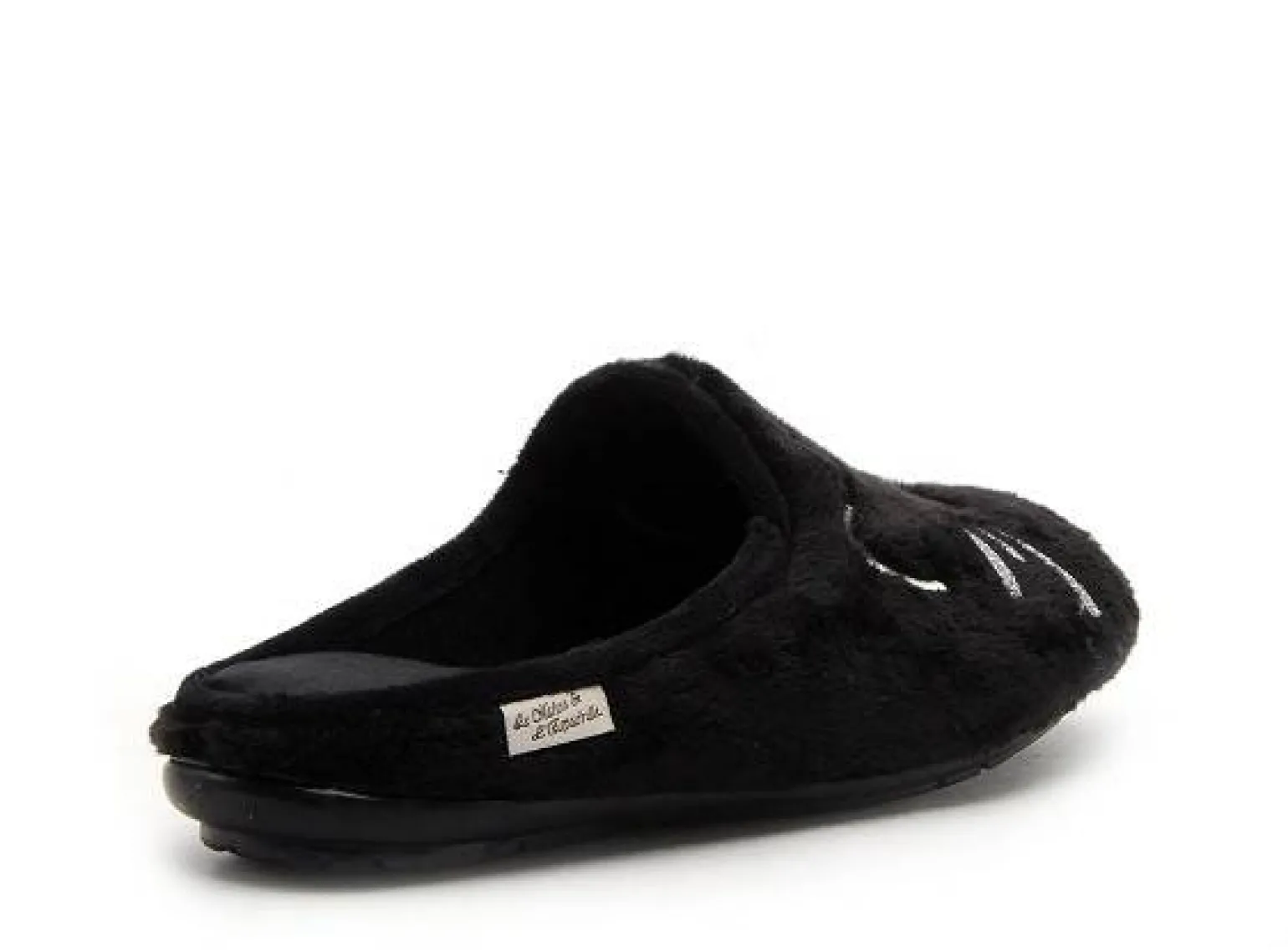 La Maison De L Espadrille Chaussons 9012 7 Noir Chaussons Femme