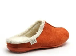 La Maison De L Espadrille Chaussons 9009 7 Orange Chaussons Femme