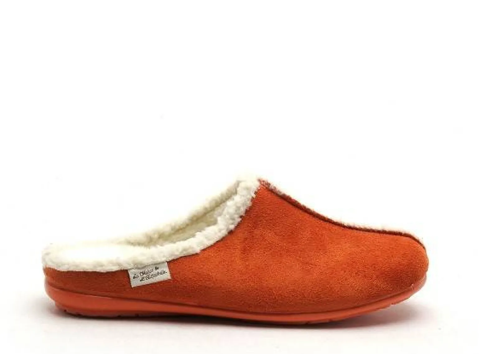La Maison De L Espadrille Chaussons 9009 7 Orange Chaussons Femme