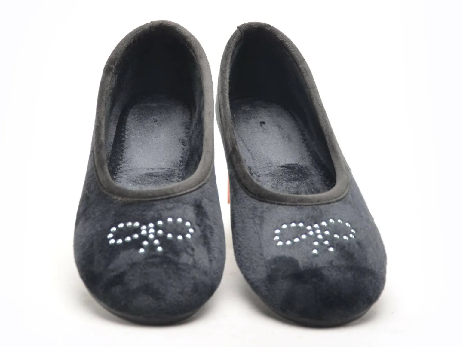 La Maison De L Espadrille Chaussons 6190 8 Noir Chaussons Femme