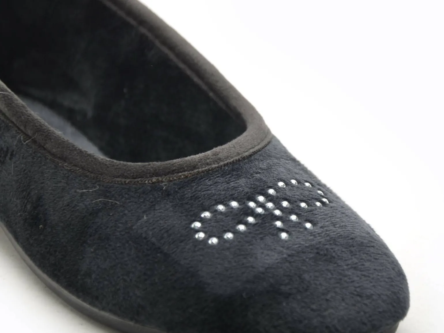 La Maison De L Espadrille Chaussons 6190 8 Noir Chaussons Femme