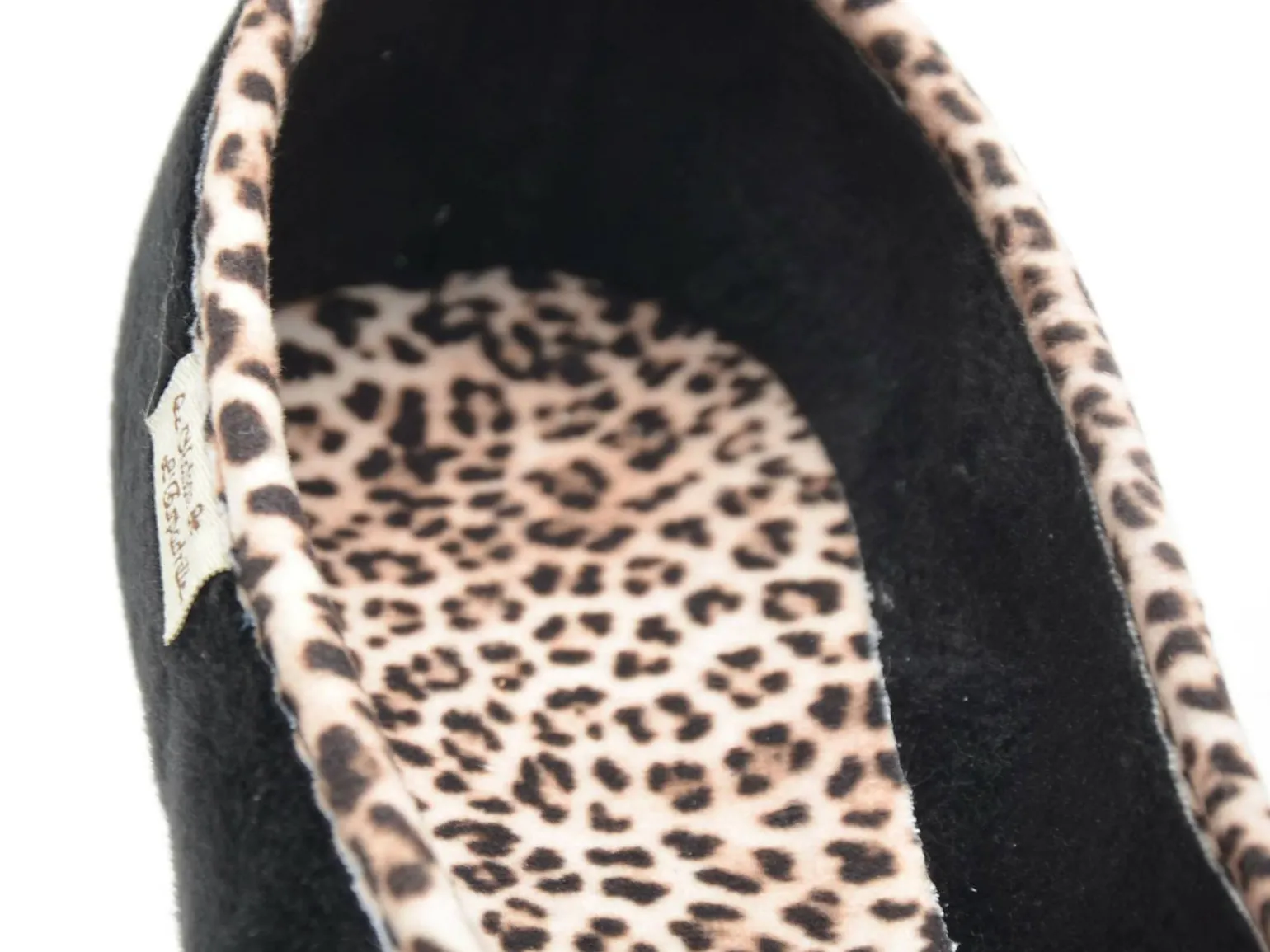 La Maison De L Espadrille Chaussons 6055 8 Noir Chaussons Femme