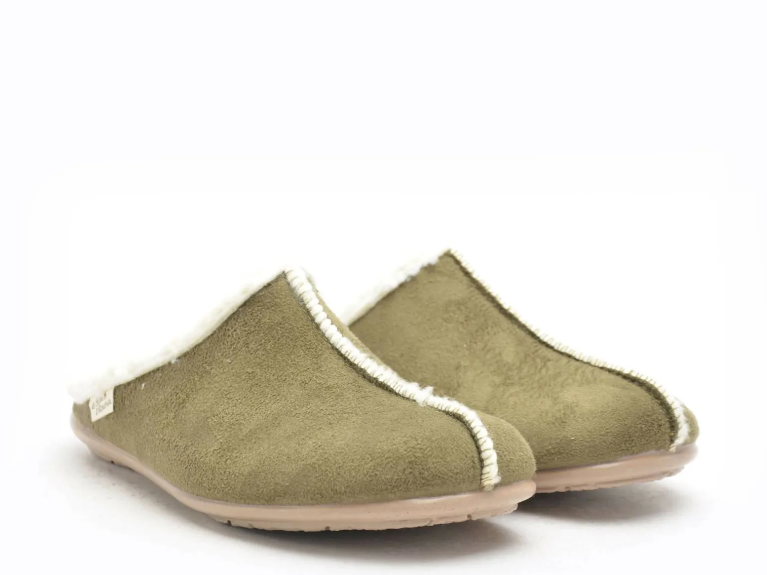 La Maison De L Espadrille Chaussons 9009 8 Kaki Chaussons Femme