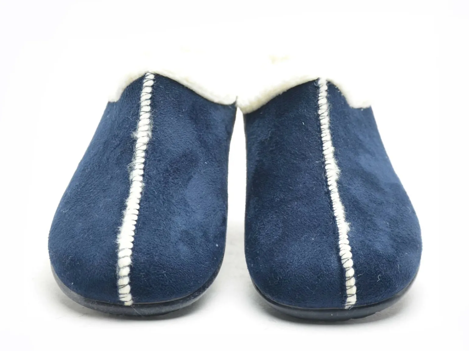 La Maison De L Espadrille Chaussons 9009 8 Bleu Chaussons Femme