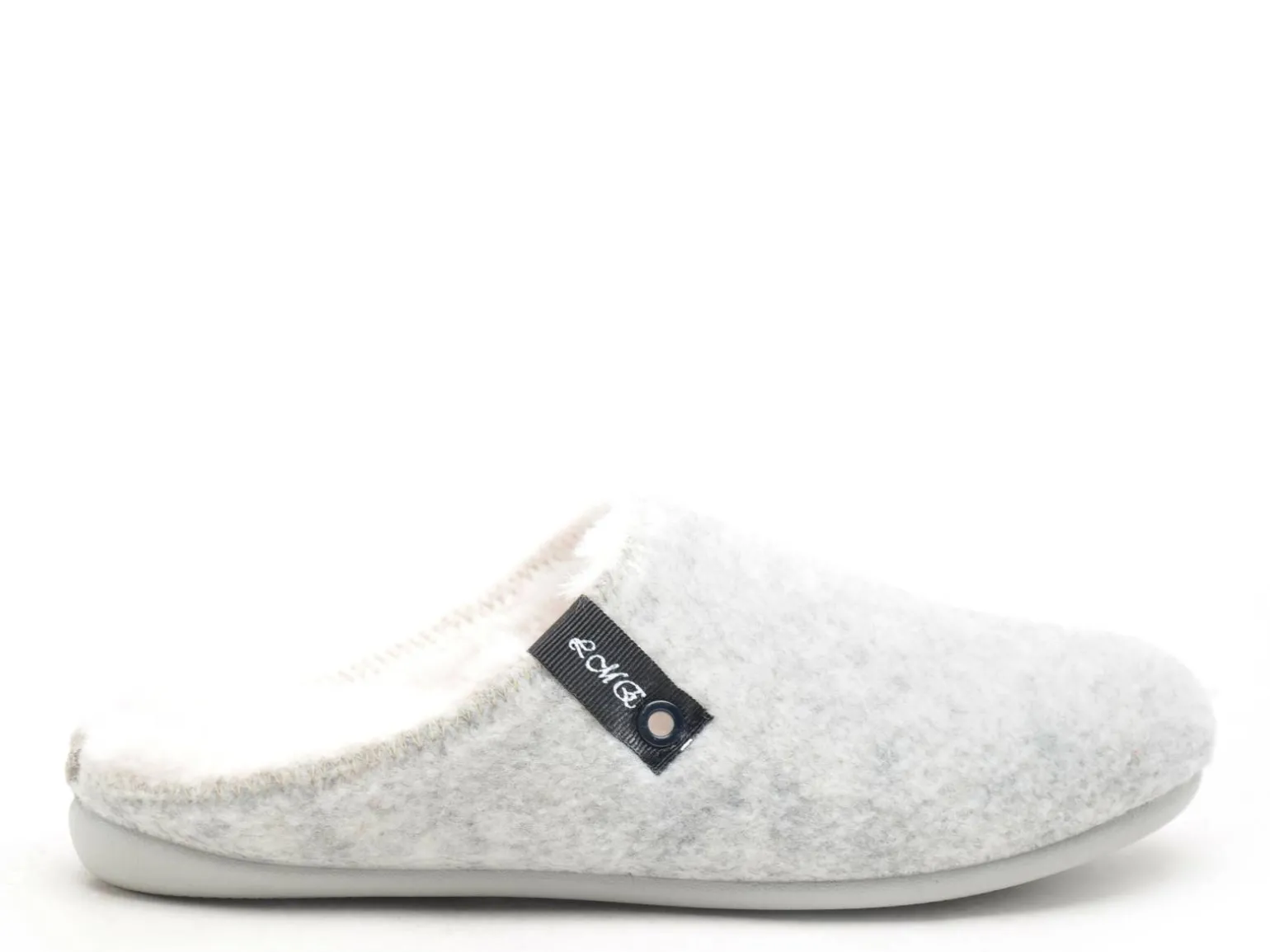 La Maison De L Espadrille Chaussons 6037 8 Gris Chaussons Femme