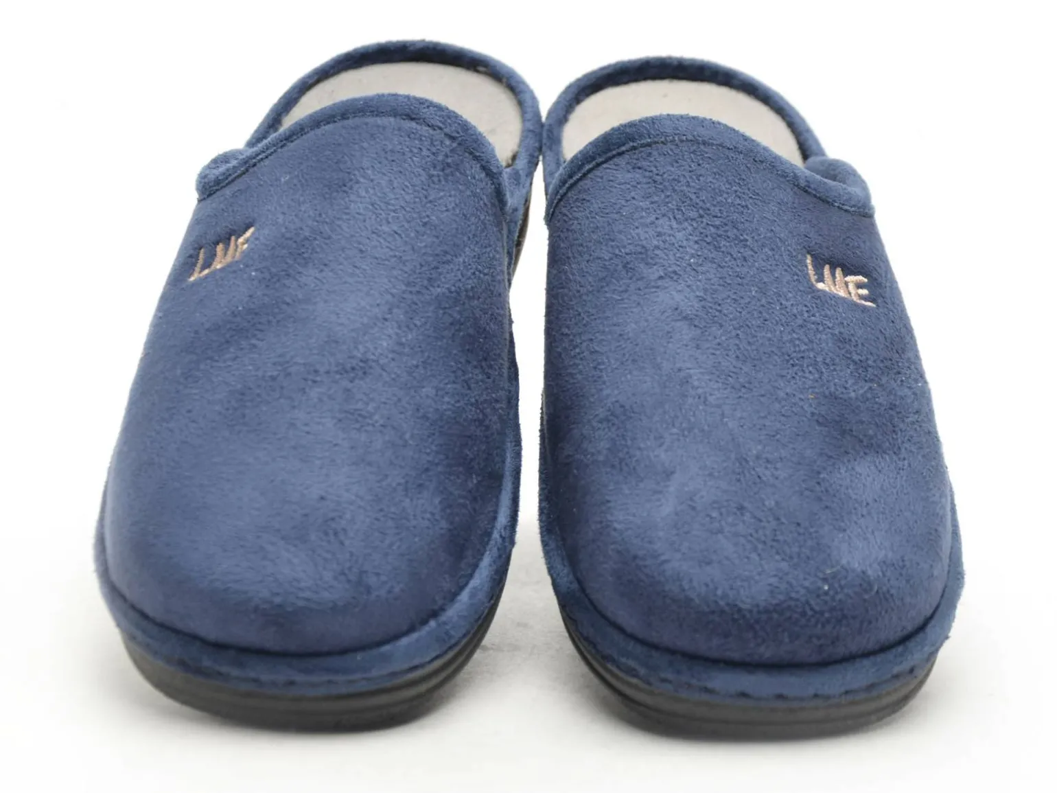 La Maison De L Espadrille Chaussons 4210 8 Bleu Chaussons Femme