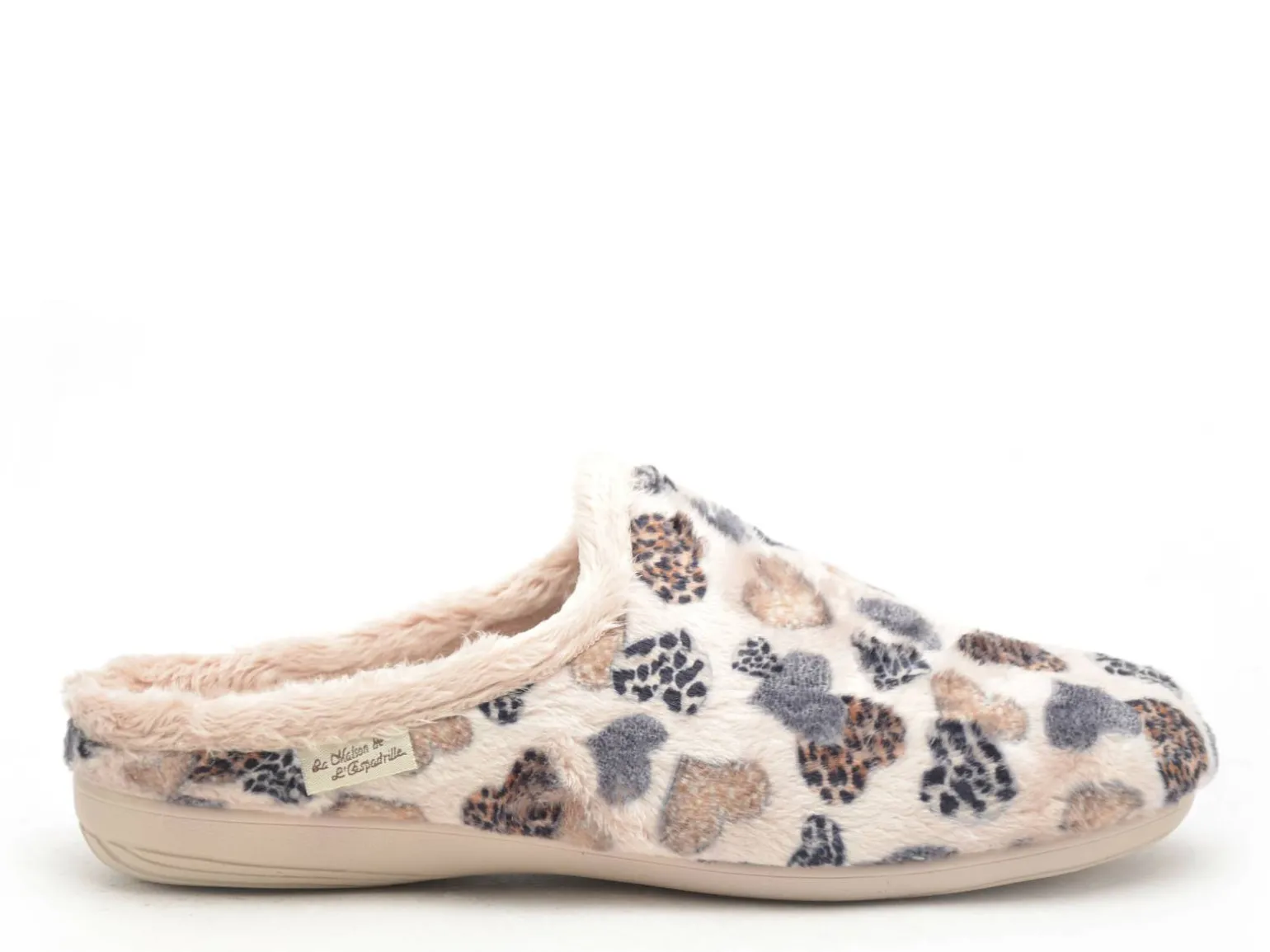 La Maison De L Espadrille Chaussons 6240 8 Beige Chaussons Femme