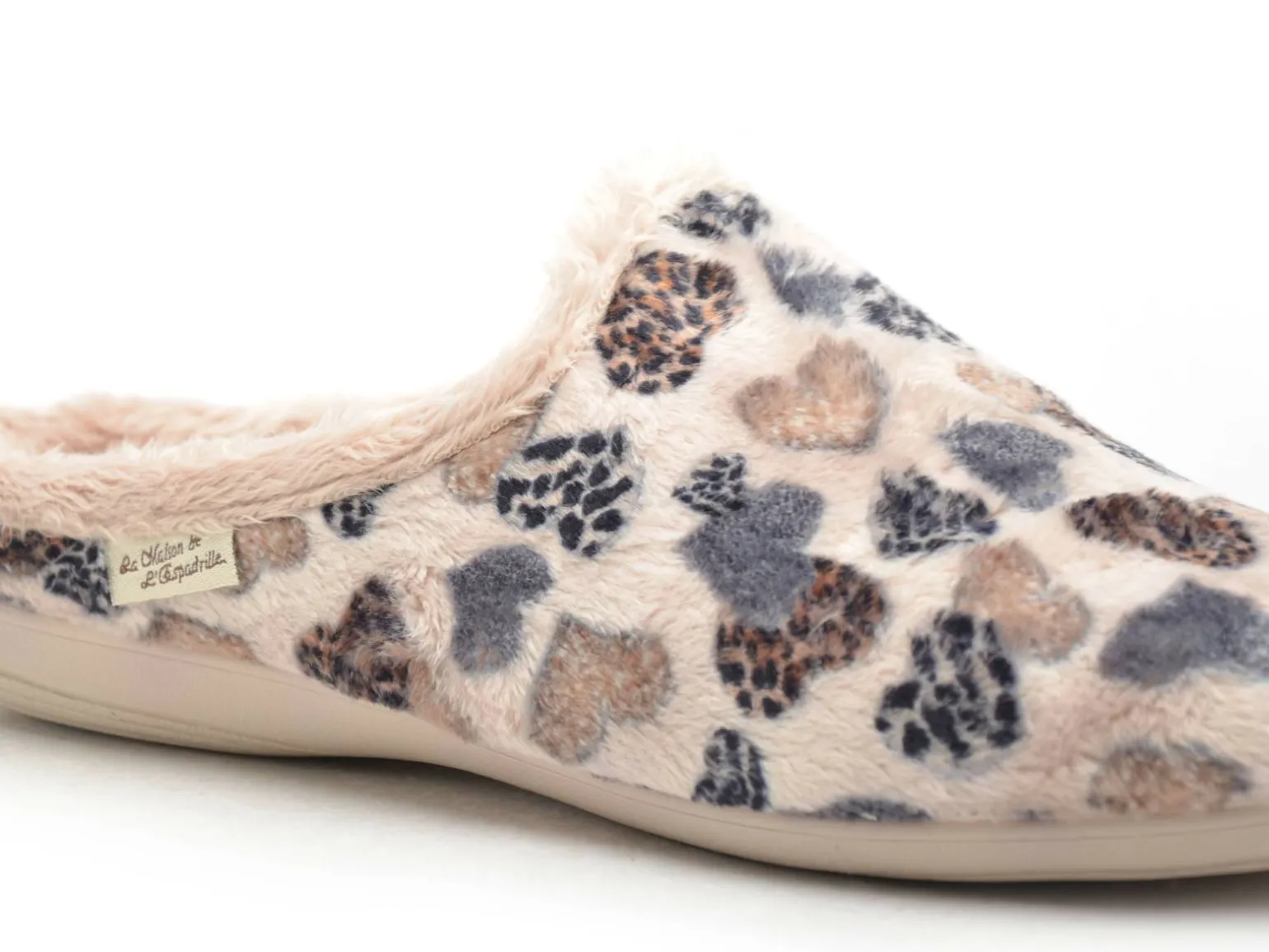 La Maison De L Espadrille Chaussons 6240 8 Beige Chaussons Femme