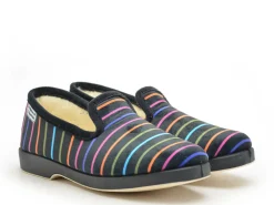 La Maison De L Espadrille Chaussons 7678F 8 Multicolore Chaussons Femme