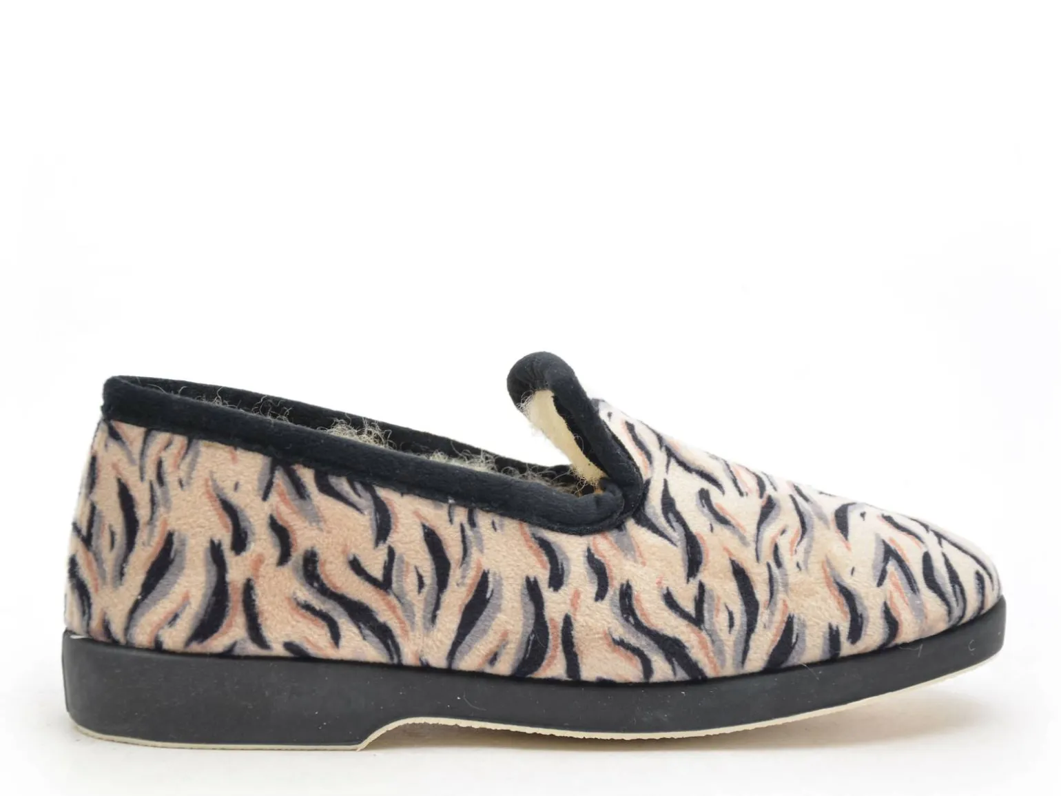 La Maison De L Espadrille Chaussons 6225 8 Noir Chaussons Femme