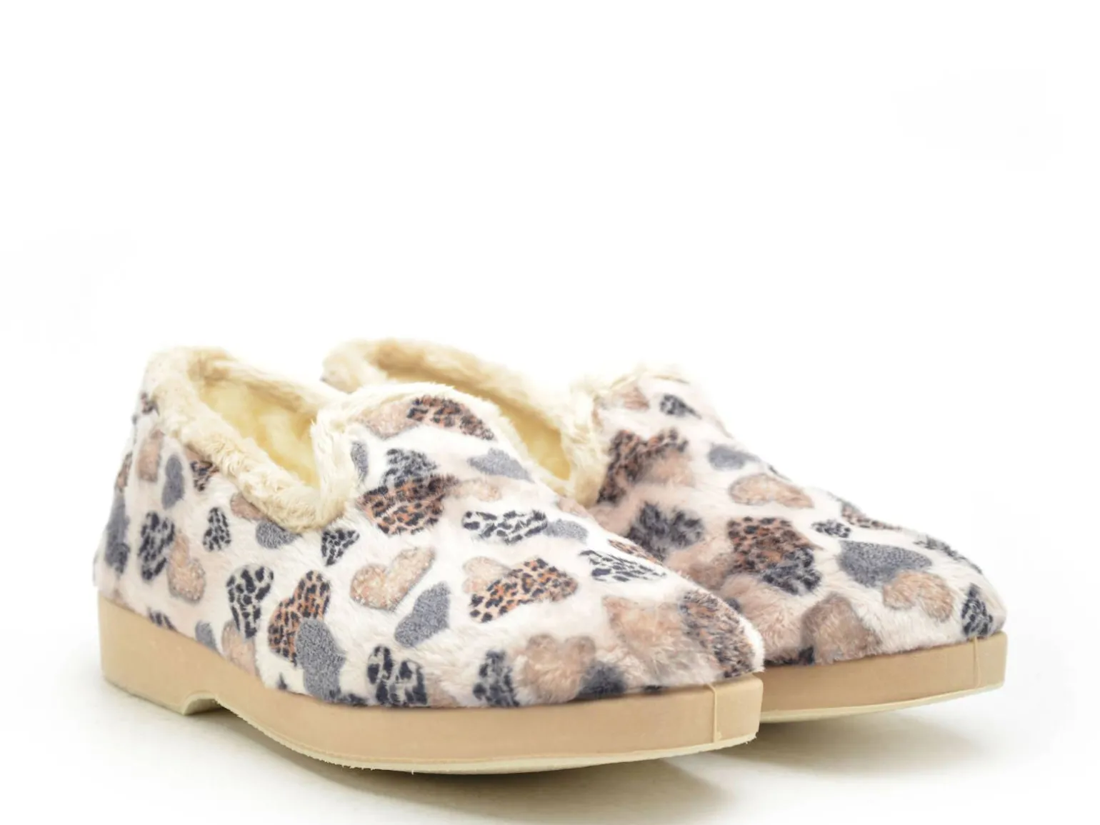 La Maison De L Espadrille Chaussons 6243 8 Beige Chaussons Femme
