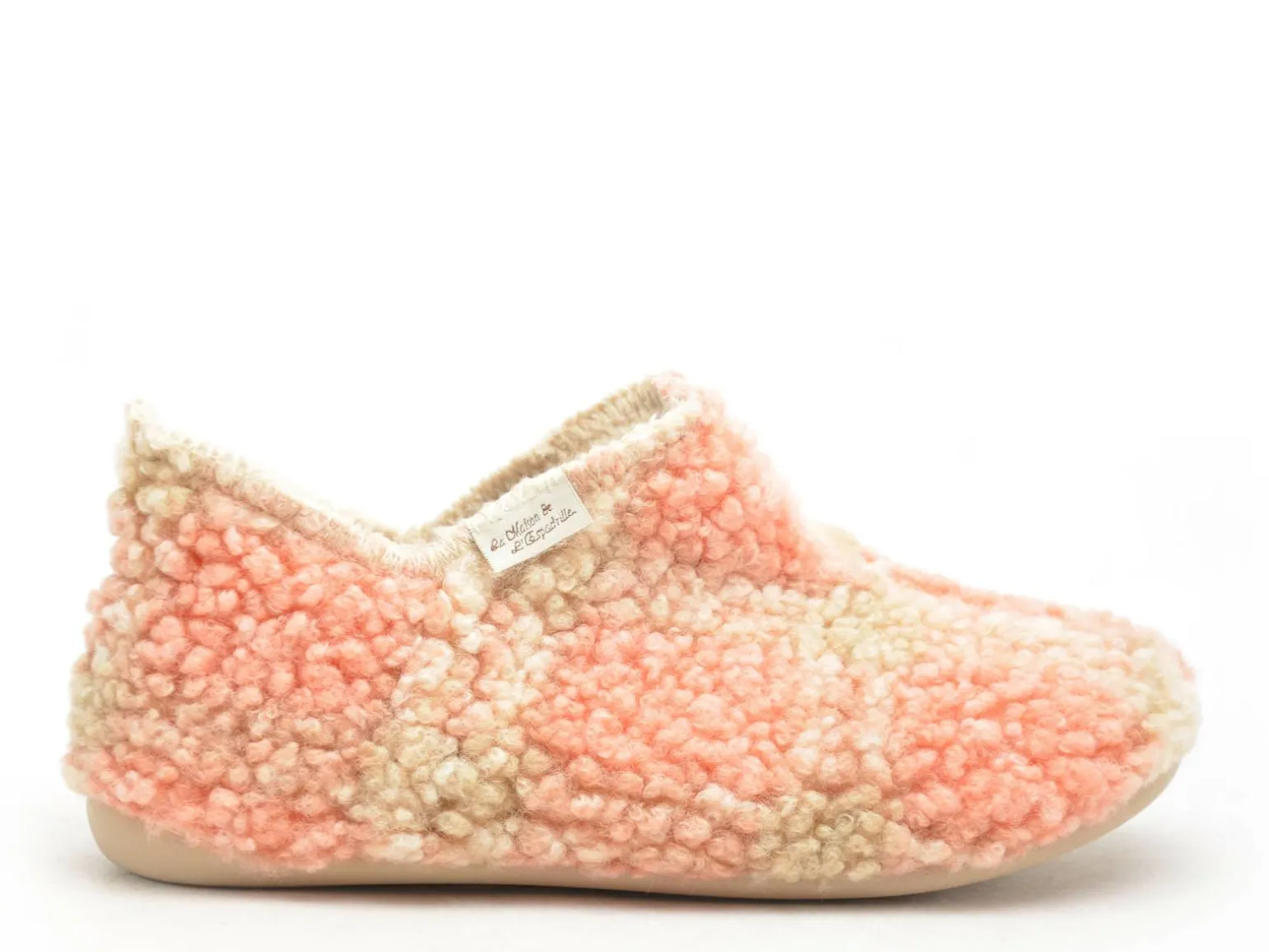 La Maison De L Espadrille Chaussons 6033 8 Rose Chaussons Femme