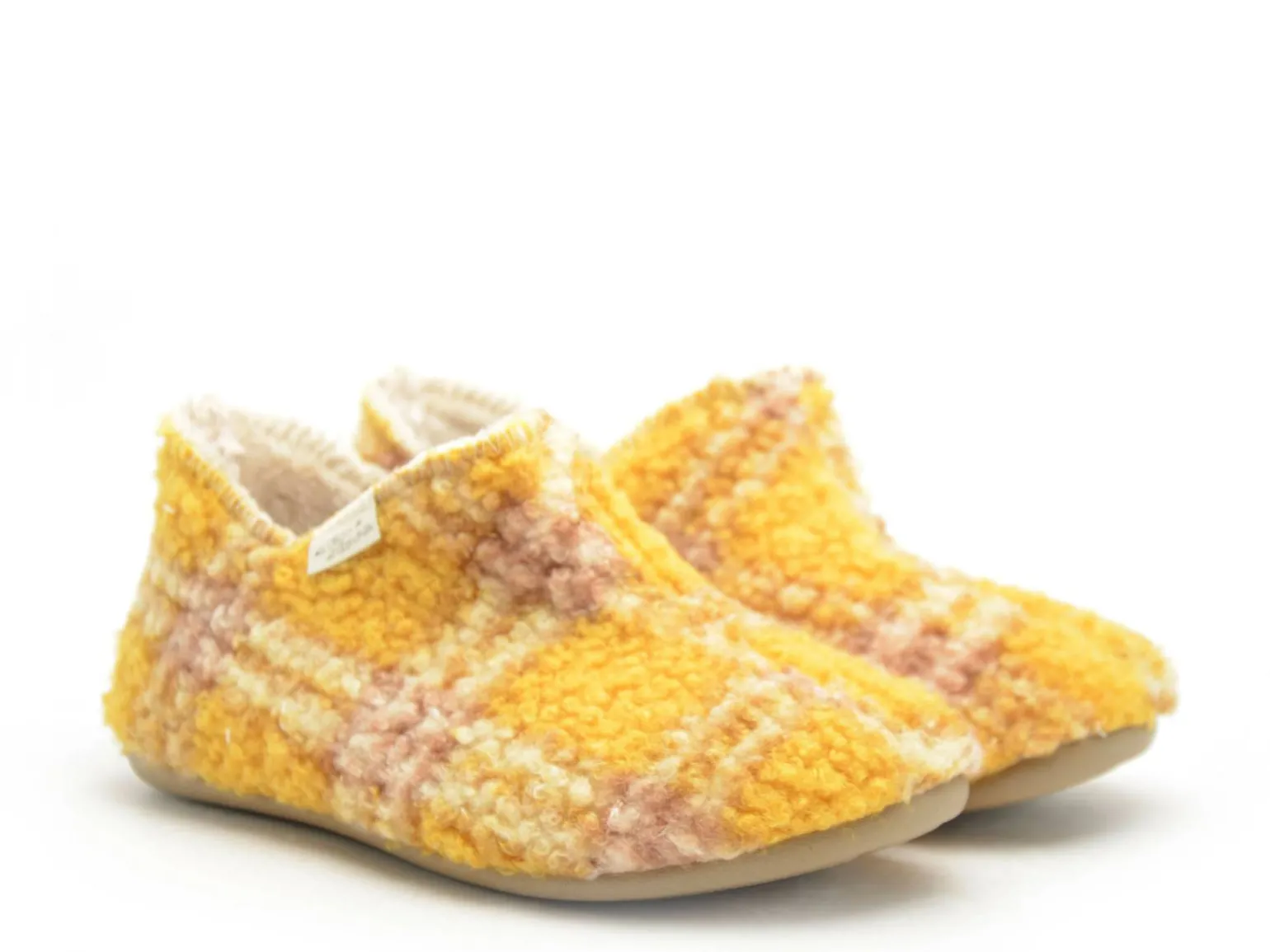 La Maison De L Espadrille Chaussons 6033 8 Jaune Chaussons Femme