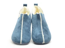 La Maison De L Espadrille Chaussons 6030 8 F Bleu Chaussons Femme