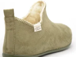 La Maison De L Espadrille Chaussons 6030 8 F Kaki Chaussons Femme