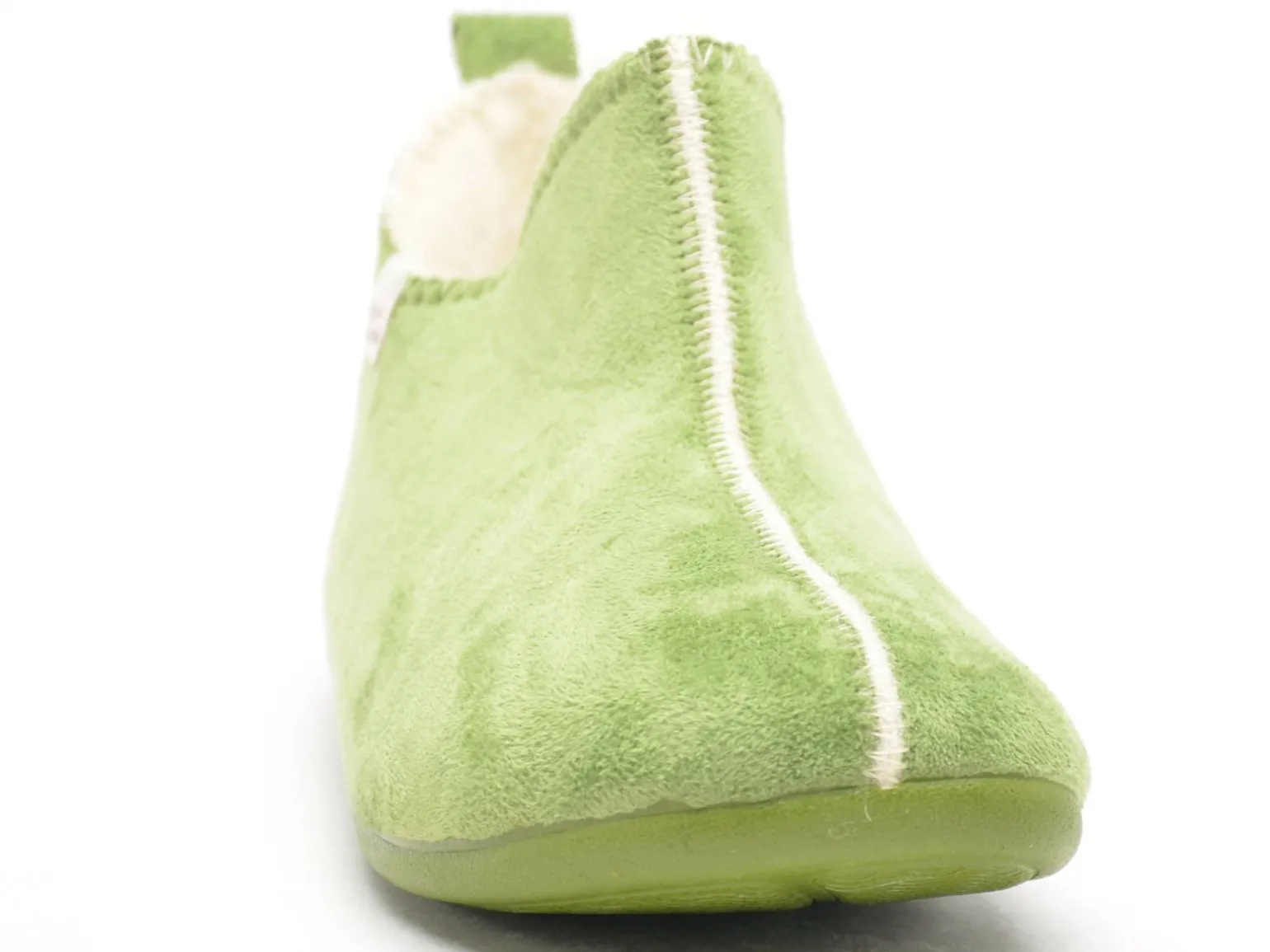 La Maison De L Espadrille Chaussons 6030 8 F Vert Chaussons Femme