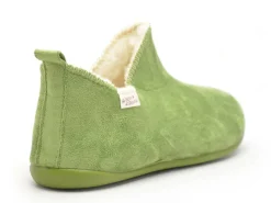 La Maison De L Espadrille Chaussons 6030 8 F Vert Chaussons Femme