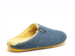 La Maison De L Espadrille Chaussons 6735 8 Bleu Chaussons Homme