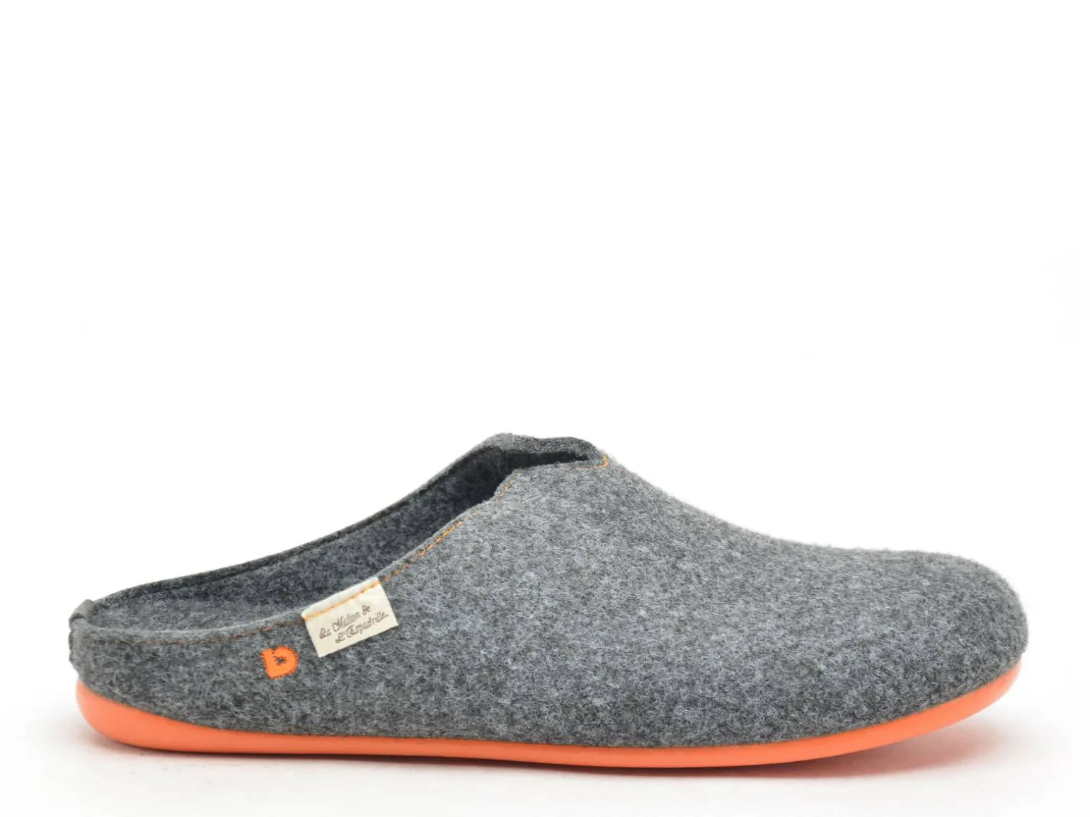 La Maison De L Espadrille Chaussons 6716 8 Gris Chaussons Homme