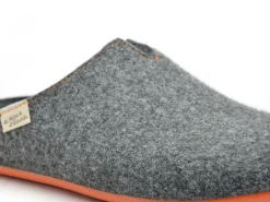 La Maison De L Espadrille Chaussons 6716 8 Gris Chaussons Homme