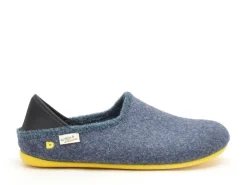 La Maison De L Espadrille Chaussons 6717 8 Bleu Chaussons Homme