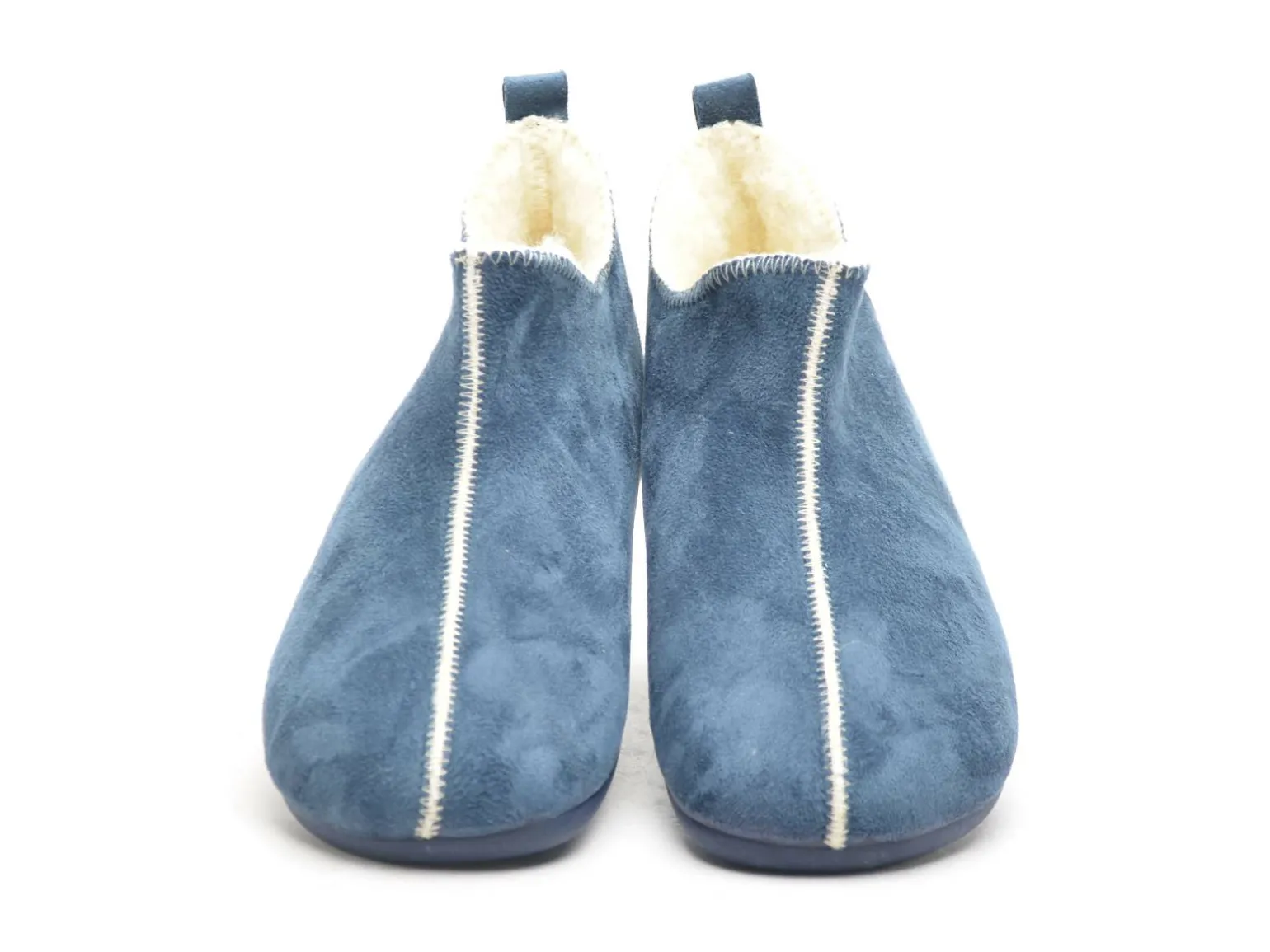 La Maison De L Espadrille Chaussons 6030 8 H Bleu Chaussons Homme