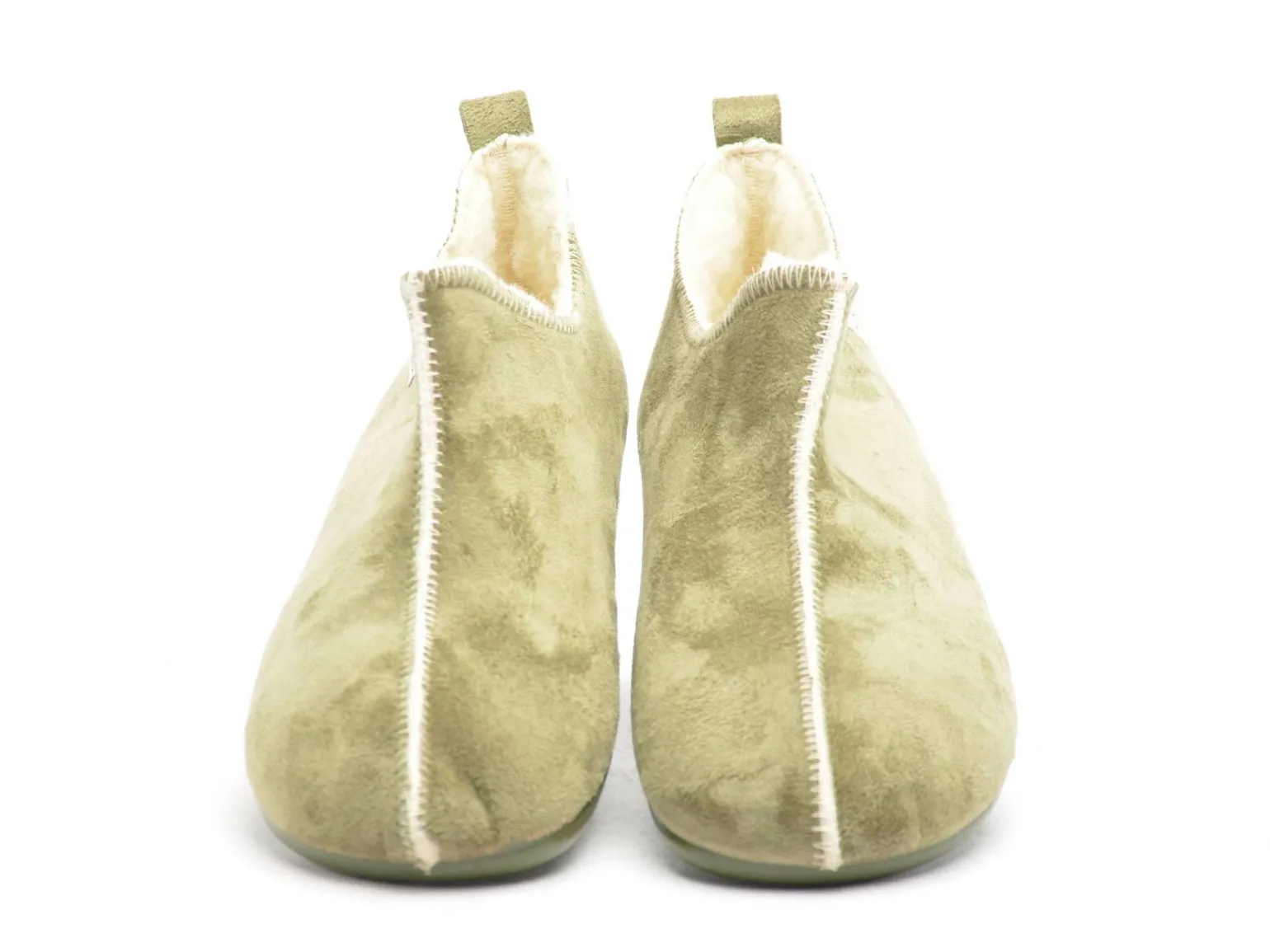 La Maison De L Espadrille Chaussons 6030 8 H Kaki Chaussons Homme