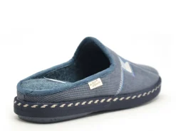 La Maison De L Espadrille Chaussons 6866 8 Bleu Chaussons Homme