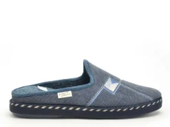 La Maison De L Espadrille Chaussons 6866 8 Bleu Chaussons Homme