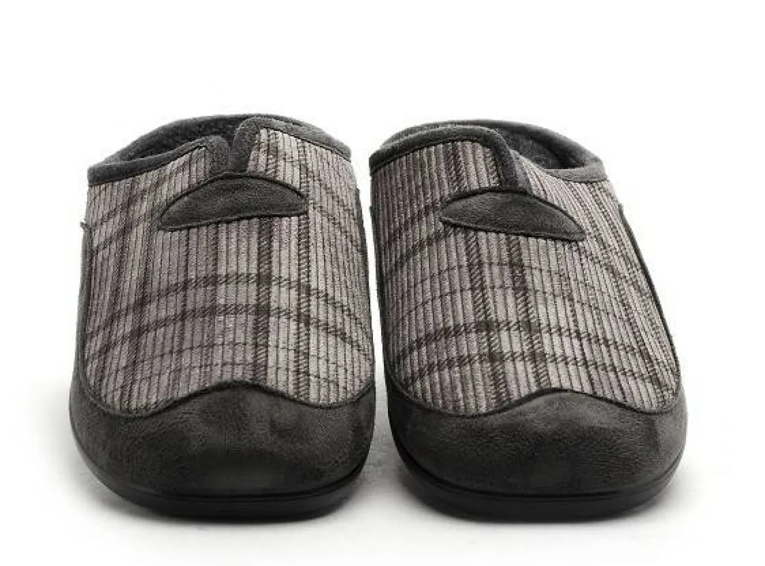 La Maison De L Espadrille Chaussons 6719 7 Gris Chaussons Homme