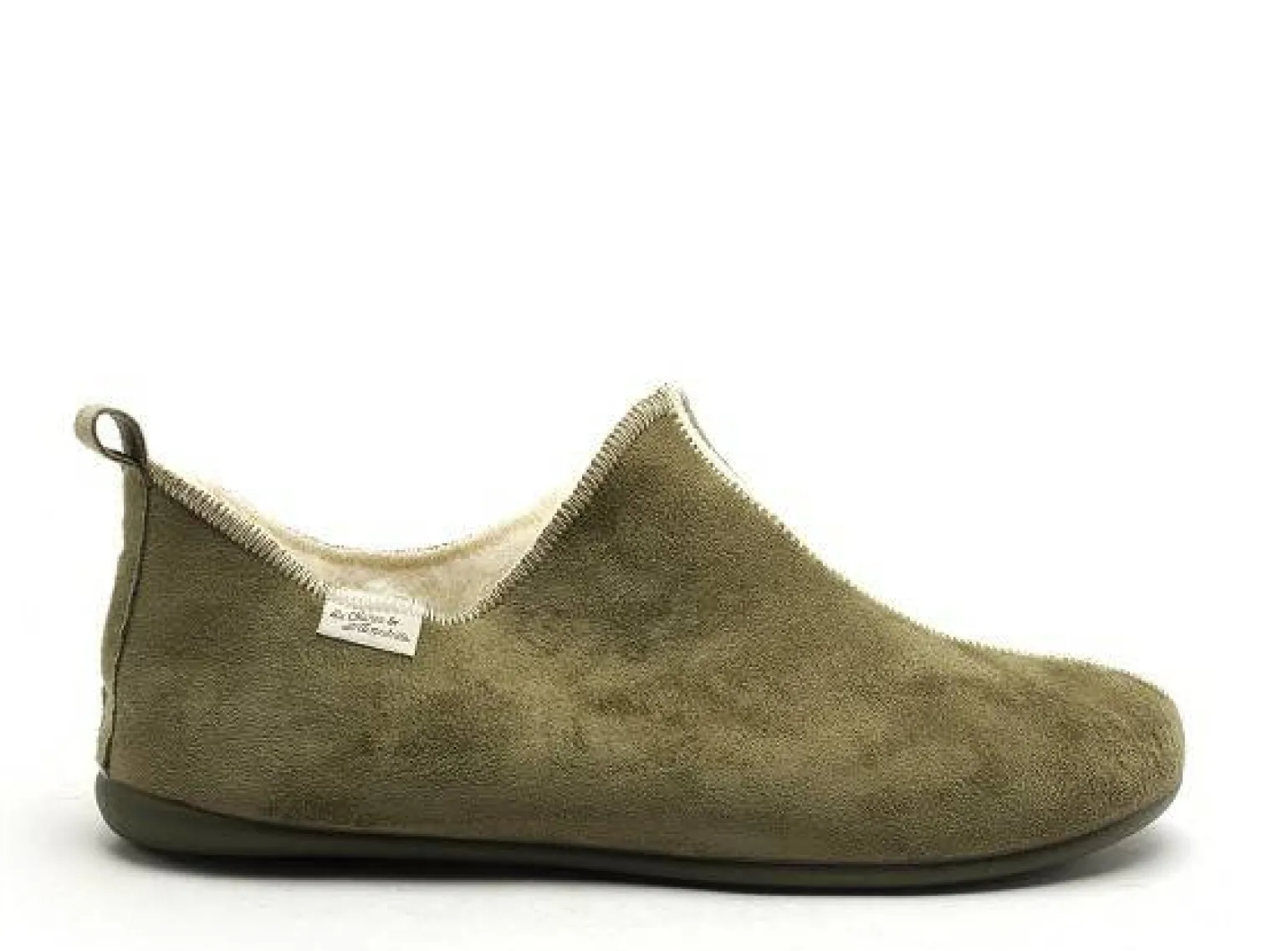 La Maison De L Espadrille Chaussons 6030 7 Kaki Chaussons Homme