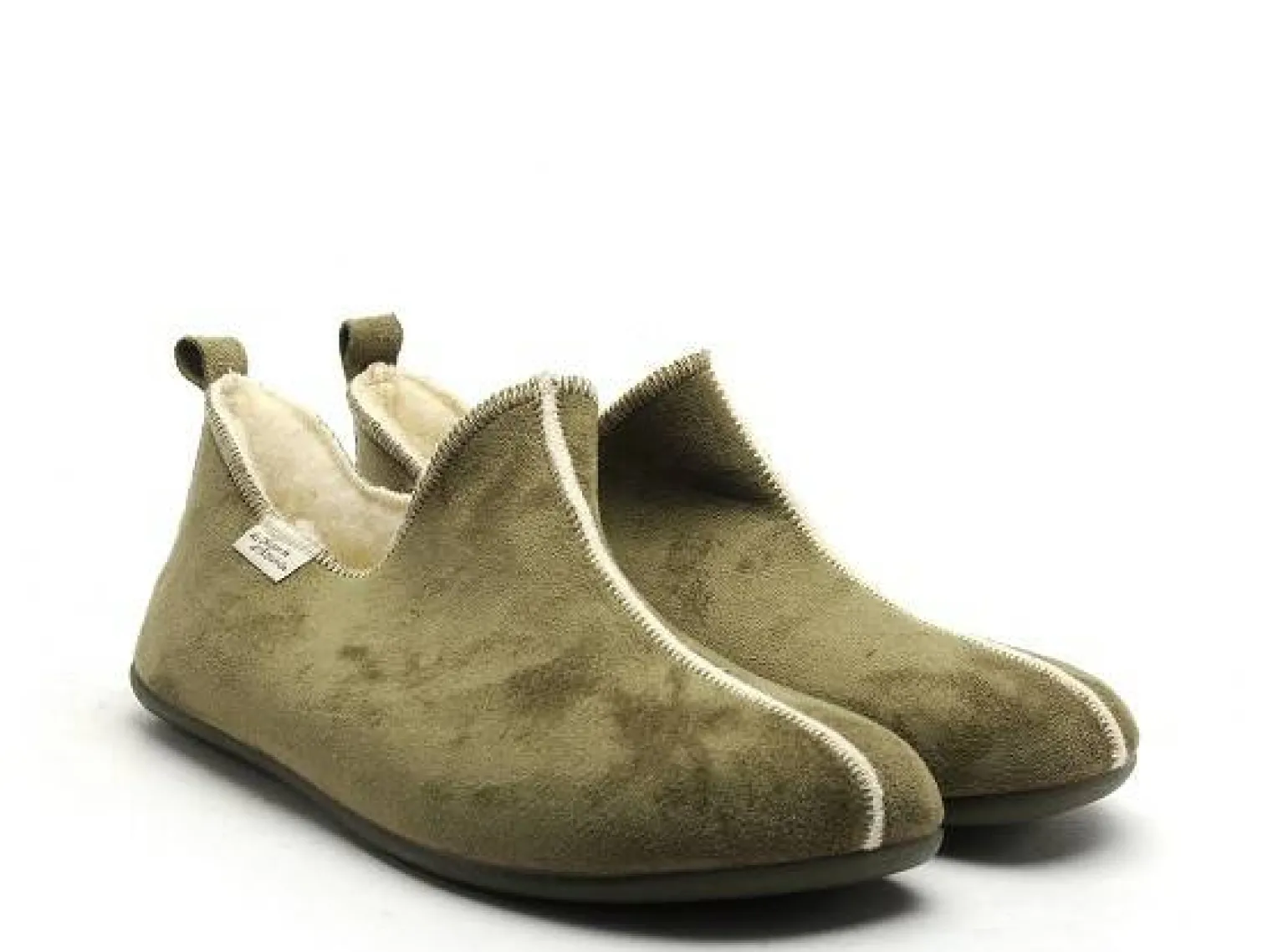 La Maison De L Espadrille Chaussons 6030 7 Kaki Chaussons Homme