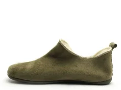 La Maison De L Espadrille Chaussons 6030 7 Kaki Chaussons Homme