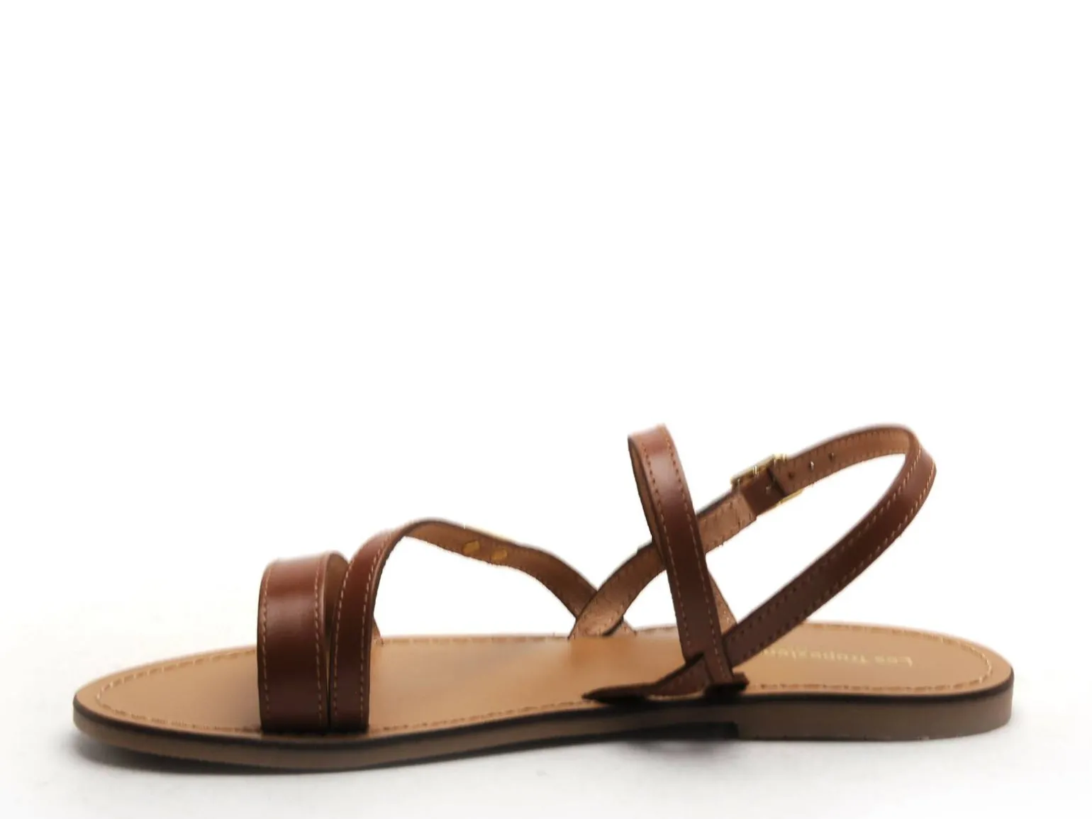 Les Tropeziennes BADEN Marron Sandales Plates Femme