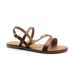 Les Tropeziennes BADEN Marron Sandales Plates Femme